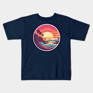 Retrowave 08 Kids T-Shirt